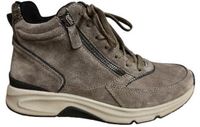 Gabor Merhottein BV Gabor suede vtr 2 rits 7821 5 taupe dames veterlaarzen