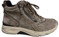 Gabor Merhottein BV Gabor suede vtr 2 rits 7821 5 taupe dames veterlaarzen