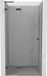 Mexen Lunar L porte de douche pivotante gauche 95 cm, transparent, gris canon brossé