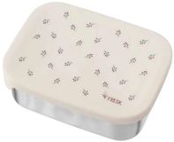 Fresk Lunchbox voor kinderen – Brooddoos – Broodtrommel Meisje – RVS – 2 vakken - Ecru - Berries