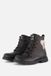 Muyters Veterboots zwart Leer - Maat 22 - Kinderschoenen