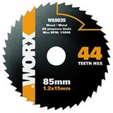 Worx WA5035 multifunctionele schijf | Origineel WORX tct/hss zaagblad 85 mm