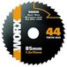 Worx WA5035 multifunctionele schijf | Origineel WORX tct/hss zaagblad 85 mm