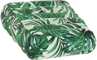 vidaXL Kussensloop 6 stuks HEERLEN Bladpatroon Ø 15 x 40 cm Polyester