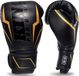 King Pro Boxing Thor Bokshandschoenen - Cuir véritable - Noir / Or 10 oz