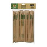 Tessera Bio Products Q0621C2MFSC flexibel papieren rietjes in 5 kleuren, 1/1 verpakt, 0,6 cm diameter, 21 cm lengte, 100 stuks