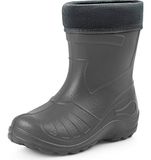 Ladeheid LA-KL-050 Kinder Regenlaarzen - Rubber - met Binnenschoen - EVA - Wasbare Binnenschoen - Grafiet - 29