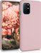 kwmobile telefoonhoesje geschikt voor OnePlus 8T - Hoesje met siliconen coating - Smartphone case in oudroze