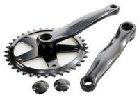 Hulzebos Cycle Parts B.V. Gransier Kettingbladset 36T Vinty ST 1/8" - 152 mm crankarm - Zwart