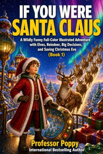 If You Were Santa Claus: A Wildly Funny Full-Color Illustrated Adventure with Elves, Reindeer, Big Decisions, and Saving Christmas Eve (Book 1)
