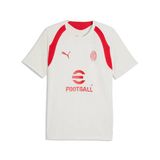 Puma senior ac milan voetbalshirt training - lichtgrijs/rood