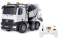 Jamara RC Vrachtwagen Mercedes-Benz Arocs Liebherr Cement Mixer Wit 1:20 2,4GHz