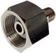 Metalsub Adaptateur Mâle Oxygen Special Din 477-1 Nr.9 G3/4'' Vers 1/4'' Bsp Argent
