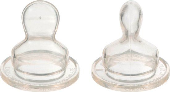 Difrax Flessenspeen Dental voor smalle babyflessen - Maat Small - 2 stuks