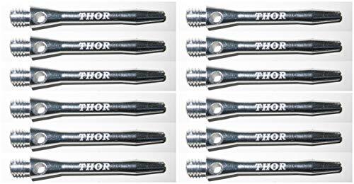 THOR-DARTS ®™ Aluminium shafts 47 mm medium / 35 mm korte dart aluminium shafts