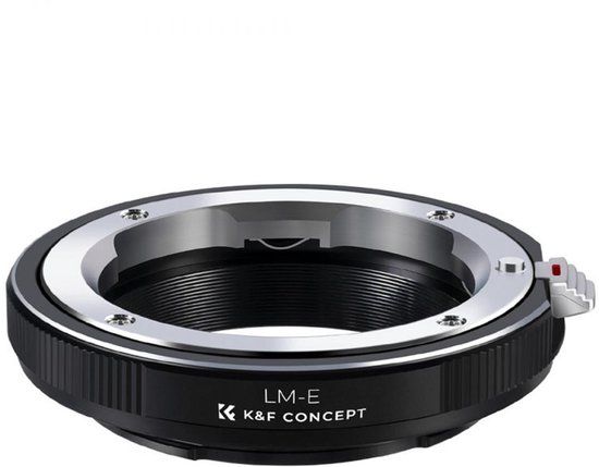 K&F LM-NEX Adapterring compatibel met Sony E-mount zwart