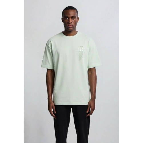 Vänner Vänner relaxed T-shirt lichtgroen