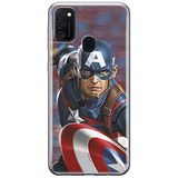 ERT GROUP Samsung M21 hoes - Marvel Captain America 022 - perfecte pasvorm telefoonhoes TPU case