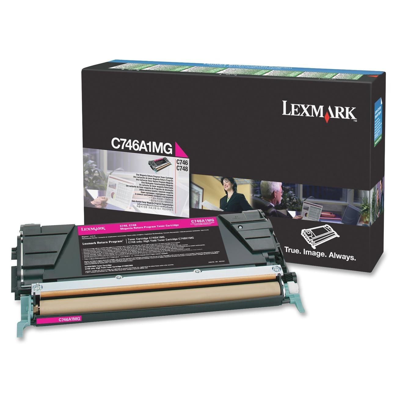 Lexmark C746A1MG toner cartridge magenta 7000 pages