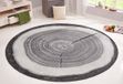 Hanse Home Rond vloerkleed boomstam Bastia - grijs 133 cm