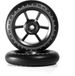 North Roues trottinette freestyle - William Holm Sig - 30 mm - Argent/Noir