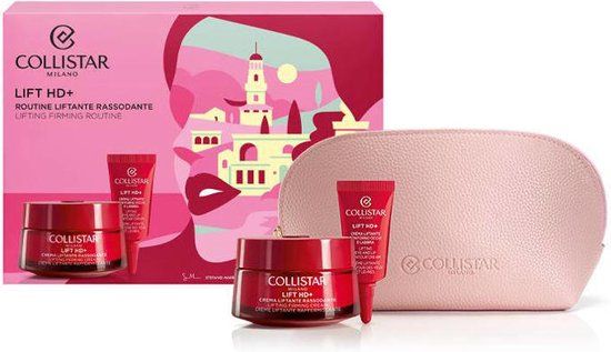 Collistar Lift HD Gezichtsverzorging Set - Lifting Firming Cream 50 ml + Eye Contour Mini-Size + Gocce Magiche Protettive Sample - Unisex