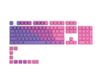 Glorious Gaming GPBT Toetsenbordkapje - Duits - Roze/Paars/Violet