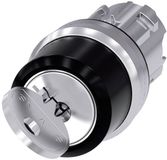 Siemens 3SU10504BF010AA0 3SU1050-4BF01-0AA0 Sleutelschakelaar 1 x 90 ° IP66, IP67, IP69/IP69K 1 stuk(s)