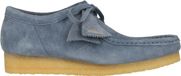 Clarks Wallabee French Blue Sde Schnürschuhe