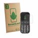ScreenLeaf Ufferson 2 Stuks Screenprotector voor Seniorenhandy - Hoogwaardige Beschermfolie transparant