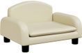 vidaXL Banc pour enfants 50x40x30 cm similicuir crème