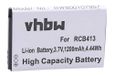 vhbw® accu voor Doro Primo 413 gsm senioren telefoon (Li-Ion, 1200mAh, 3.7V)