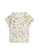 TOM TAILOR Chemise bleu marine / jaune / rose pâle / blanc