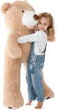 MKS. XXL Knuffelbeer 100 cm – Grote Pluche Teddybeer – Zacht Knuffeldier voor Kinderen & Volwassenen – CE-gecertificeerd – Cadeau Verjaardag & Valentijn