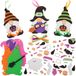 Baker Ross FN298 Halloween Gonks Mix en Match Decoratiesets - Set van 8, Halloween knutselen voor kinderen, Halloween Decoraties