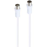 Accsup Coaxiale antennekabel Wit