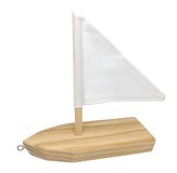 Pebaro 474 Jolle Houten bouwset, boot om in elkaar te zetten en te beschilderen, knutselen met hout, cadeau-idee voor kinderen