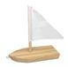 Pebaro 474 Jolle Houten bouwset, boot om in elkaar te zetten en te beschilderen, knutselen met hout, cadeau-idee voor kinderen