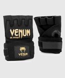 Venum Kontact Gel Glove Wraps Zwart Goud - XS