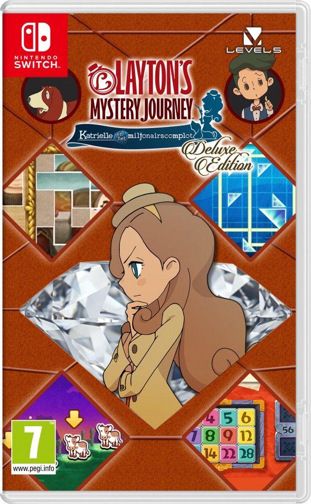 Layton's Mystery Journey: Katrielle and the Millionaires' Conspiracy - Deluxe Edition (Switch)
