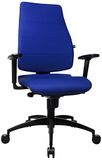 Bureaudraaistoel Topstar bureaustoel, draaibaar, stof, blauw