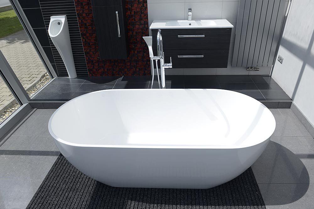 Polysan Reduta Vrijstaand Bad - 170x80cm - Wit