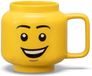LEGO - Keramische Mok Hoofd Happy Boy 530 ml - Aardewerk - Geel