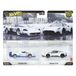 Hot Wheels Premium Car Culture Set van 2 Metalen Maserati Speelgoedauto's, Schaal van 1:64