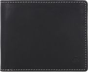 Esquire Dallas Portemonnee Leer 10 cm - Horizontaal - Zwart