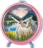 Atrium Kinderwekker A932-17 Roze met wit paard