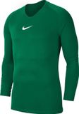 Nike Park First Layer Shirt Lange Mouw Kinderen - Groen | Maat: 164