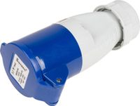 No Labels Cee Contra Stekker - 3-polig - 16 Ampère - Blauw