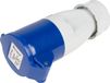 No Labels Cee Contra Stekker - 3-polig - 16 Ampère - Blauw