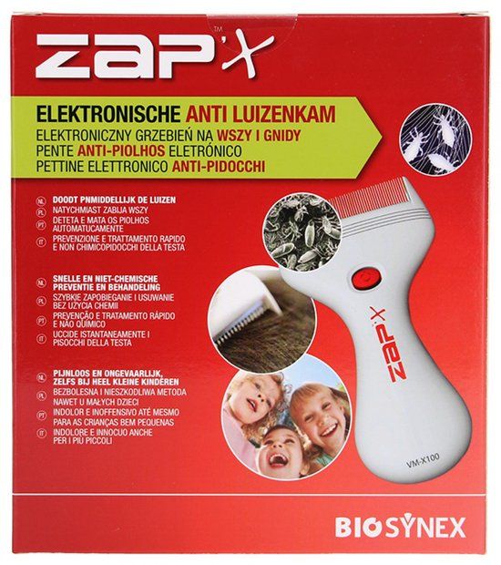 ZAP Biosynex Zap'x Luizenkam Elektrisch Z100